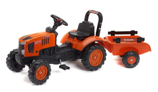 F2065AB Šlapací traktor Kubota, s přívěsem