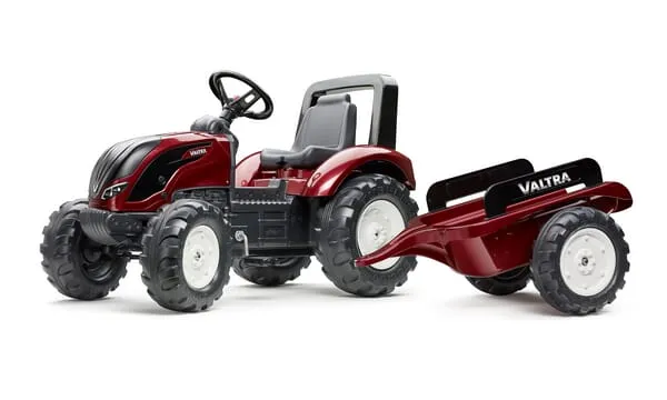 F4000AB Šlapací traktor Valtra s přívěsem