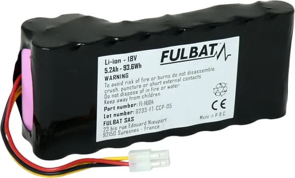 Baterie Li-ion 18 V, 5,2 Ah