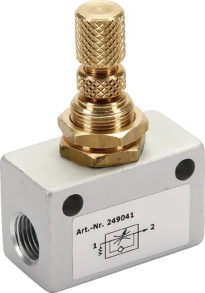 Průtokový regulační ventil