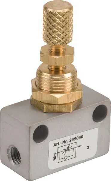 Ventil škrtící - jednosměrný