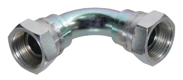 Úhlové spojky 90°, převlečná matice BSP x převlečná matice BSP