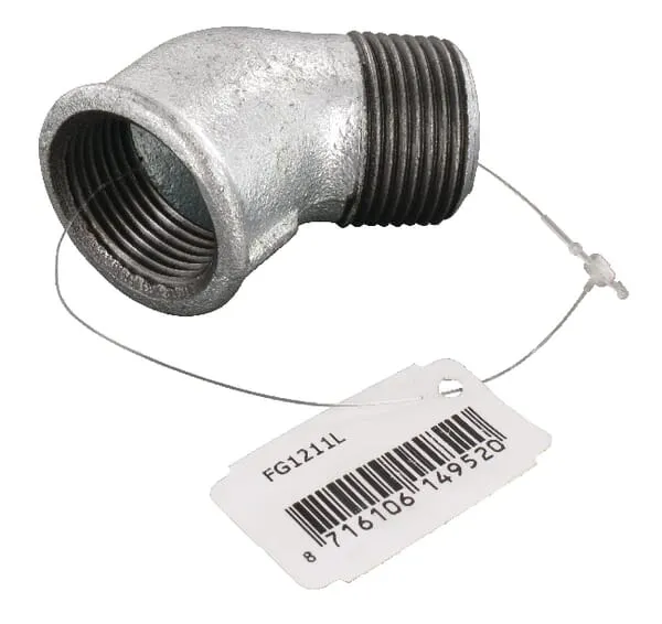 Koleno 45° poz.vnit/vněj. 1"