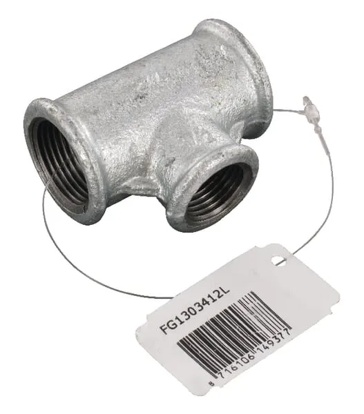 T-kus pozink. 3/4"x1/2"