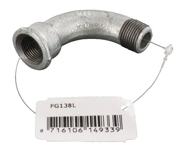 Oblouk 90° vnit/vněj. poz.3/8"