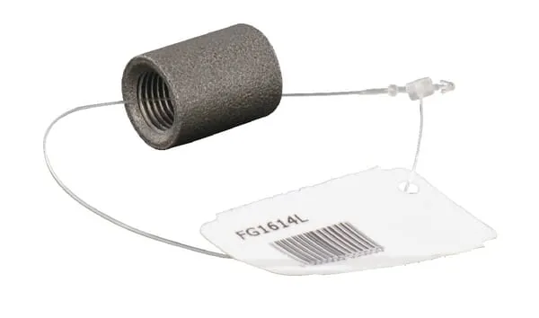 Svařované hrdlo černé 1/4"