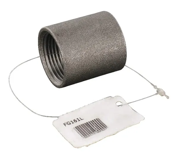 Svařované hrdlo černé 1"