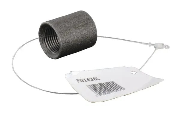 Svařované hrdlo černé 3/8"