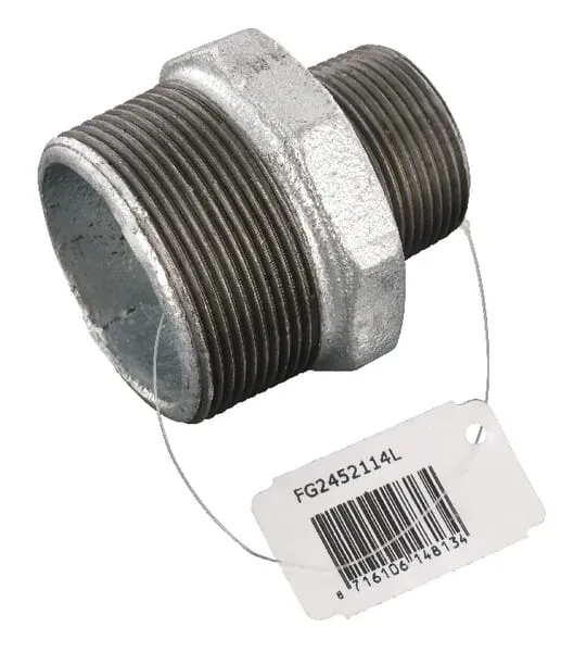 Redukce 2xVněj.z. 2"x1 1/4"