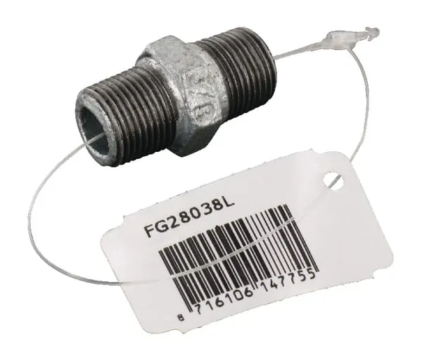 Dvojitá vsuvka poz.vněj. 3/8"