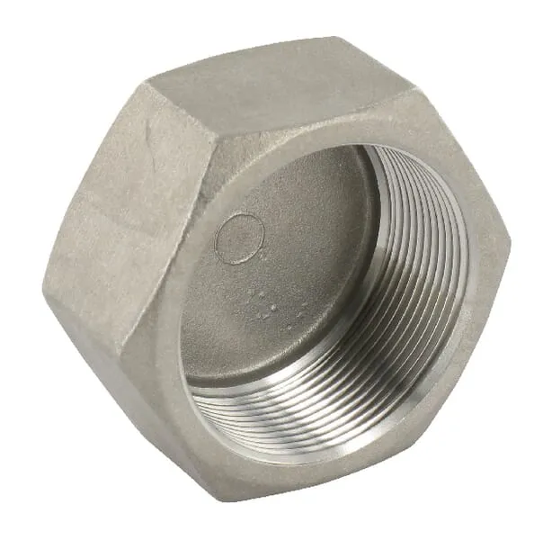 Tvarovka č.300 - Kuželové víčko, šestihranné- Vnitřní závit - Nerezová ocel 316