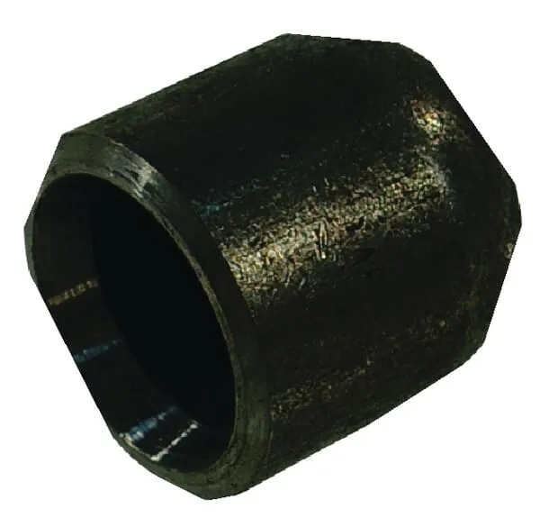 Navařovací krytka černá 1"