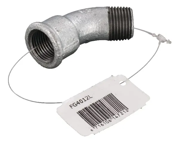 Oblouk 45° poz.vnit/vněj. 1/2"