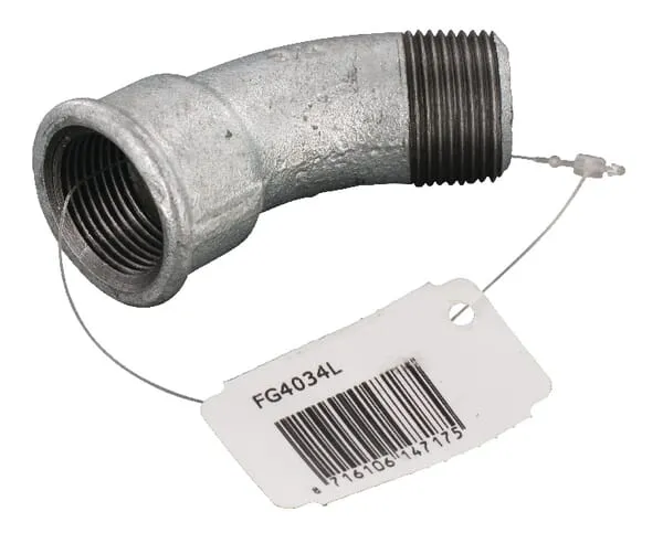 Oblouk 45° poz.vnit/vněj. 3/4"