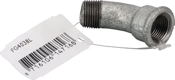 Oblouk 45° poz.vnit/vněj. 3/8"