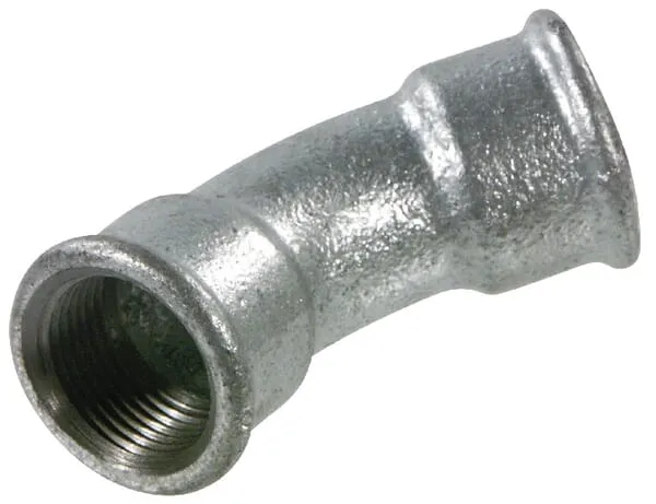 Tvarovka č. 40 Oblouk 45° vnitřní závit/vnitřní závit