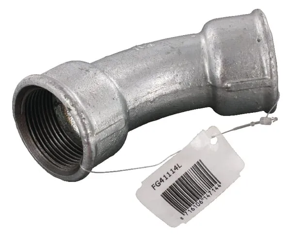 Ohyb 45° poz. 2xVnit.z. 1 1/4"