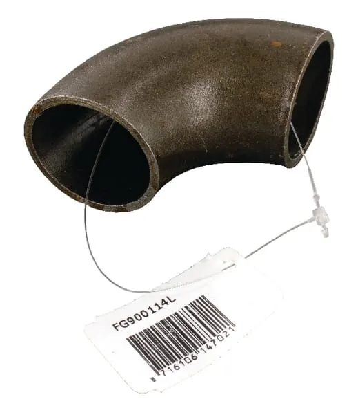 Navař.oblouk 90° černý 1 1/4"