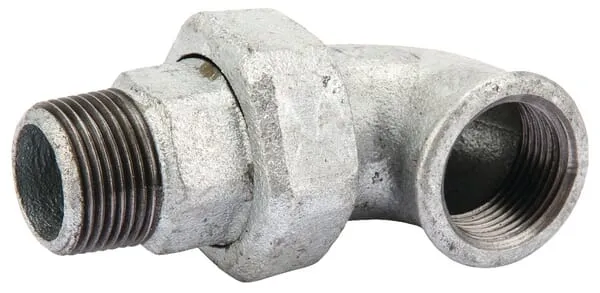 Šroubení koleno 90° pozink. IG/AG 1"