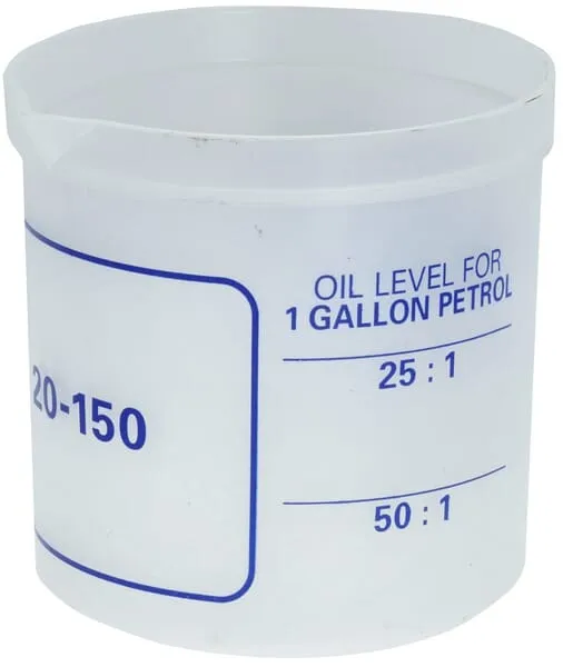 Míchací nádobka na olej pro dvoutakty