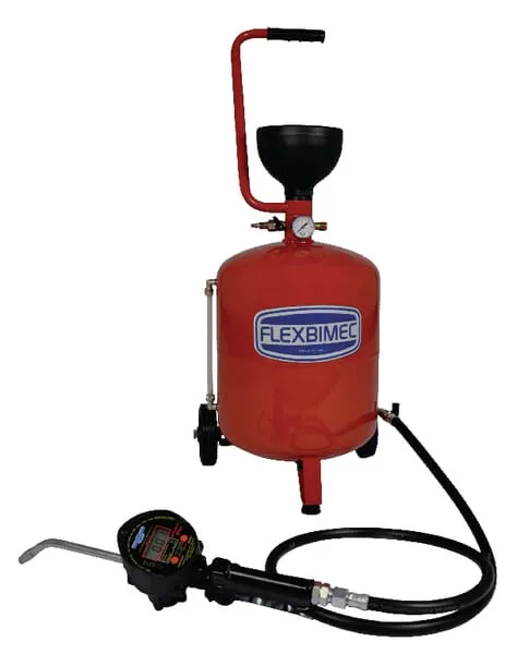 Olejové čerpadlo, pneumatické, s digitálním odečtem