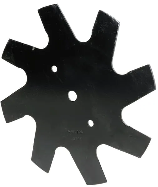 Nůž na ořezávání okrajů trávníků 9x1/2", tloušťka 2,3 mm, hvězda