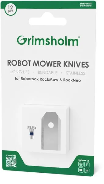 Nože pro Roborock RockMow řady S a Z, (12x)