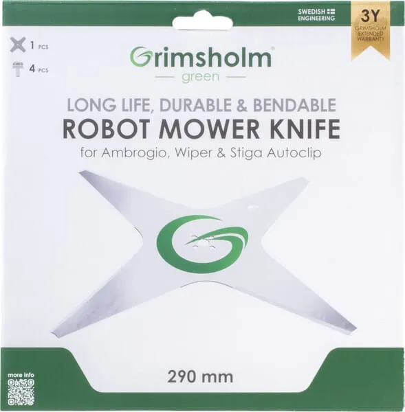 Nůž vhodný pro robotické sekačky Stiga Autoclip, 29 cm