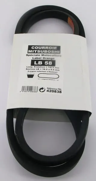 Klínový řemen LB58 Mitsuboshi