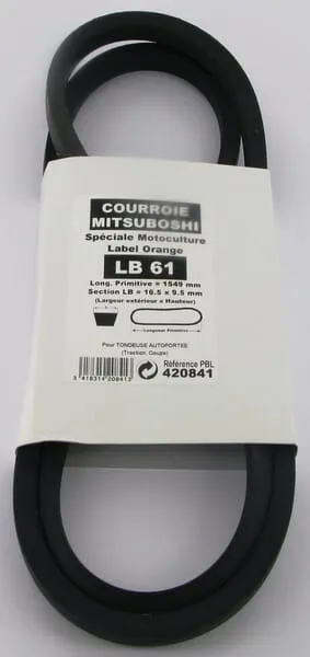 Klínový řemen LB61 Mitsuboshi