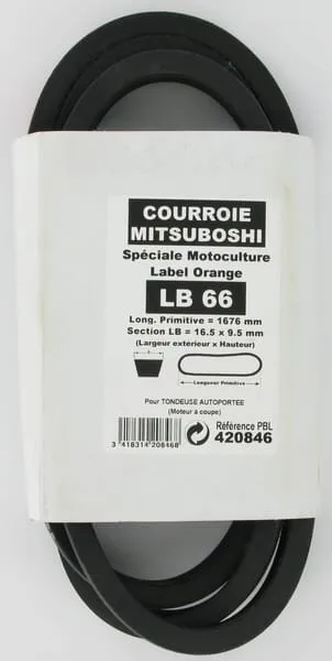 Klínový řemen LB66 Mitsuboshi
