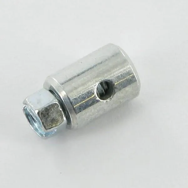 Šroubovací vsuvka 7x9,5 mm pro bovdenová lanka 2,2 mm
