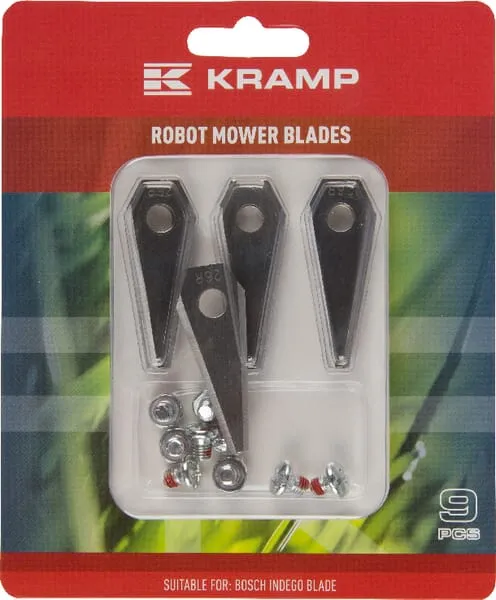 Nože pro robotické sekačky Bosch, 9 ks