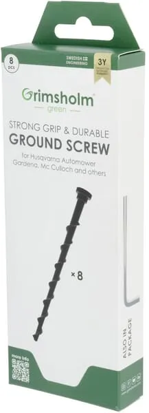 Zemní vrut, 8 ks, vhodný pro Husqvarna Automower®, Gardena a další