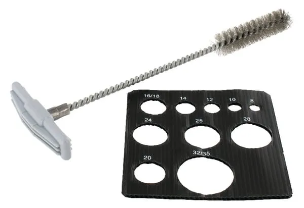 Kulatý ocelový kartáč pro Ø 16/18 mm