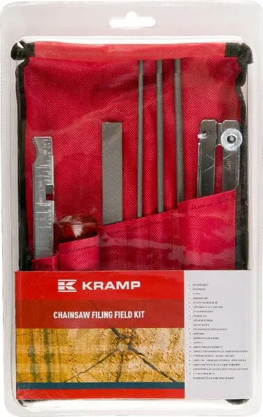 Sada k ostření pilových řetězů, Kramp