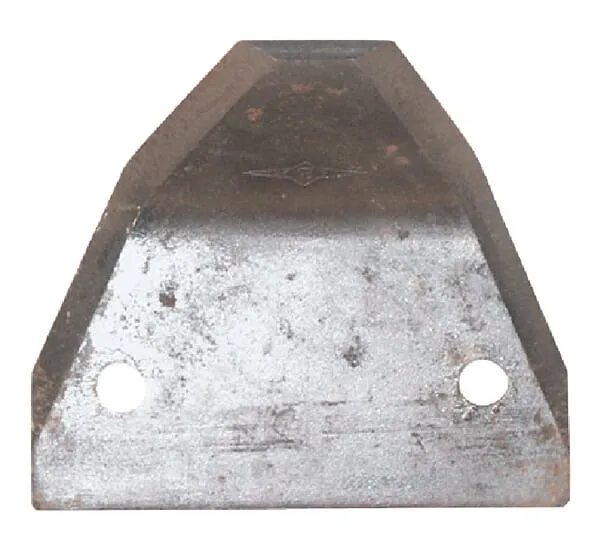 Nože krmných vozů zalomené