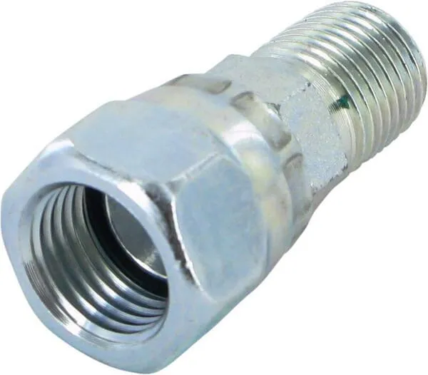 Redukční adaptér s šestihranem 9/16 JIC x 1/4 BSPT