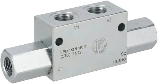 Zpětný ventil FPD 1/2 5 1R G