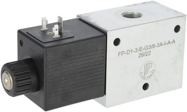 Ventil 3/2 12VDC FP-D1-3-E-G3/8-3A-I-A-A