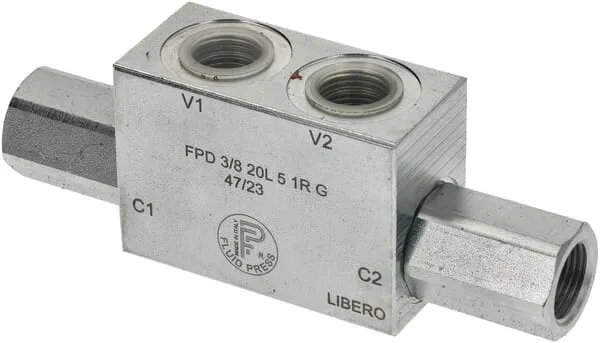 Zpětný ventil FPD 3/8 20L 5 1R G