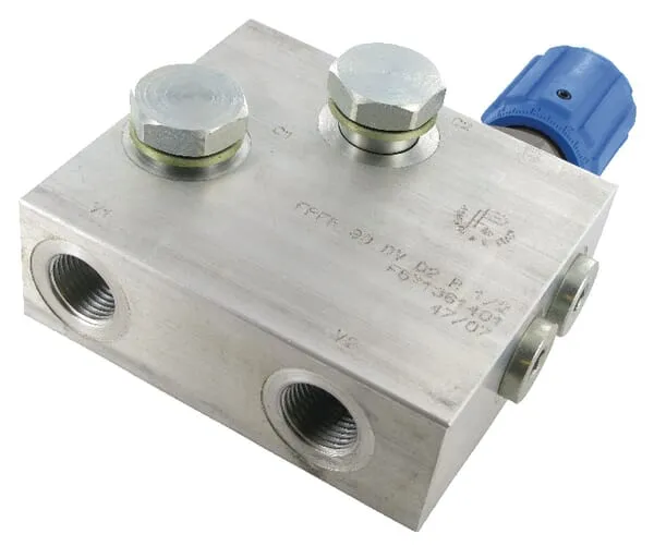 3cestné průtokové regulační ventily FPRF (motory Orbit)