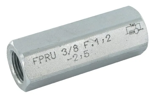 Škrticí zpětné ventily pro jeden směr proudění typ LTCV/FPRU