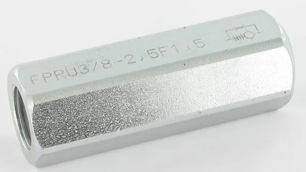 Škrticí zpětná patrona d=1,5