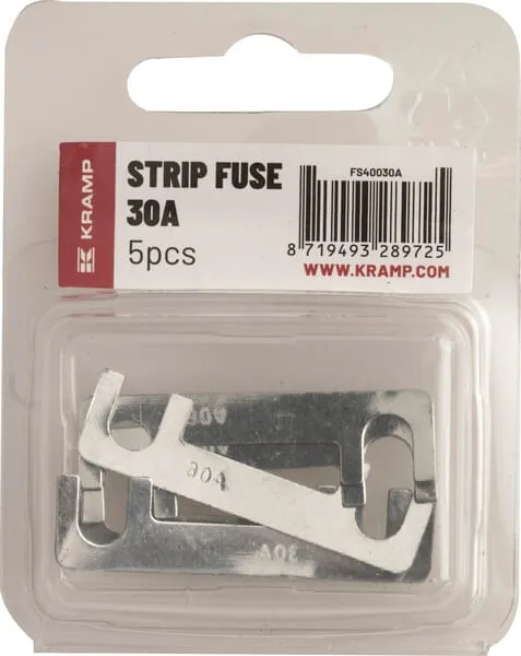 Strip fuse 30A (x5)