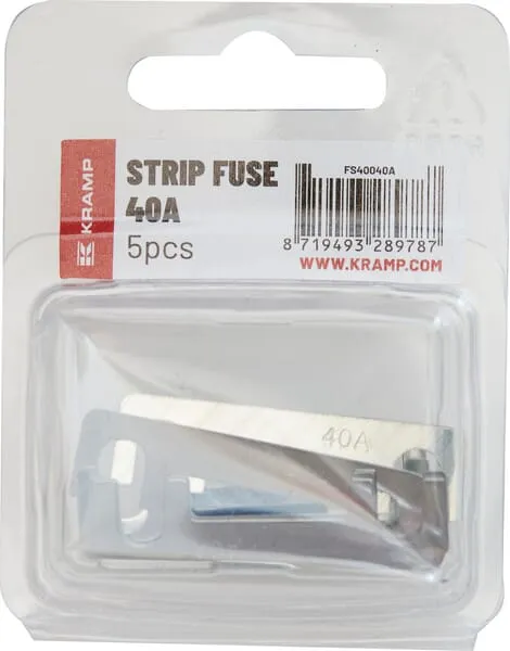 Strip fuse 40A (x5)