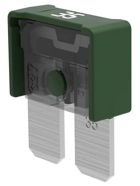 Maxioto, compact blade fuse 35A, dark green (x5)