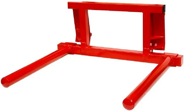 Vidle na balíky s uchycením rychlovýměnného rámu podle Euro-Norma