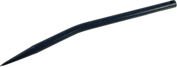 Hroty čelního nakladače, zahnuté