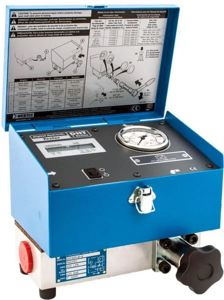 Testovací zařízení hydraulických systémů DHT